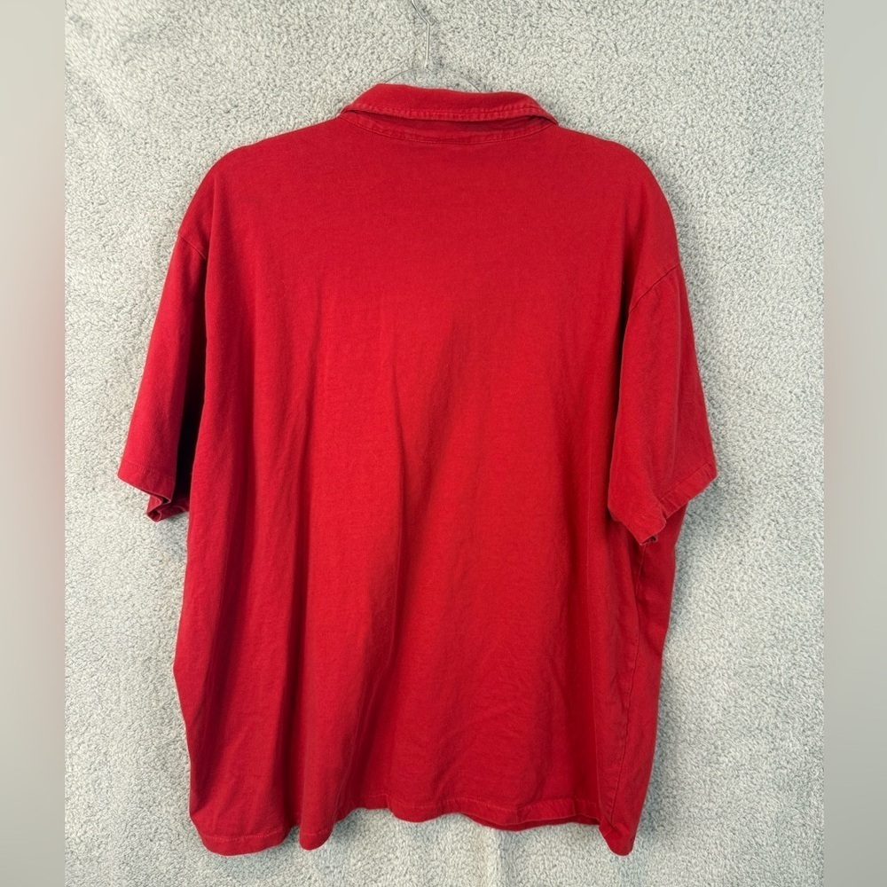 Polo by Ralph Lauren Men's vintage Red Polo Shirt XL - Picture 2 of 8